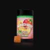 photo of delta munchies 375mg peach gelato gummies