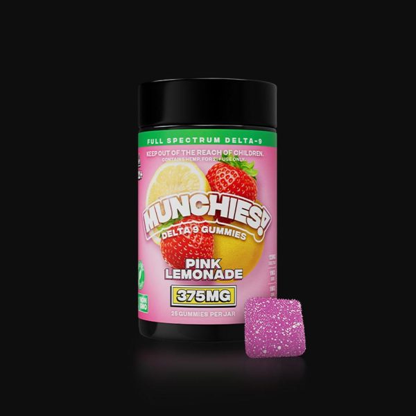 375mg pink lemonade delta munchies