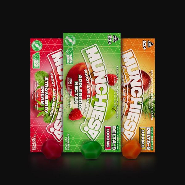 this is a photo of Delta 9 Froot Jam Gummie by delta munchies
