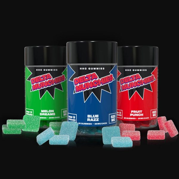 these are bottles of HHC Highly Creative Bundle Delta Munchies