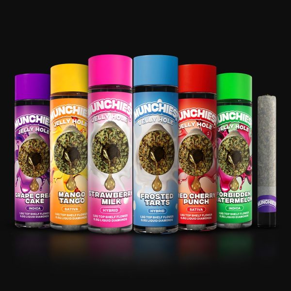this is a photo of Jelly Hole 6 Pack crafted by delta munchies