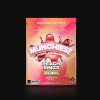 this is a photo of delta munchies d8 gummies 250mg peach rings