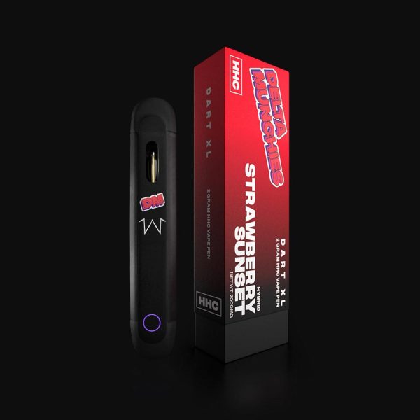 hhc dart xl strawberry sunset delta munchies vape pen