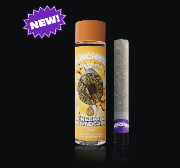 photo of jellyhole pineapplepoundcake delta munchies prerolls