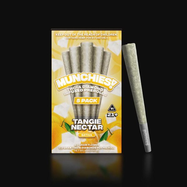 prerolls 5pack tangie nectar