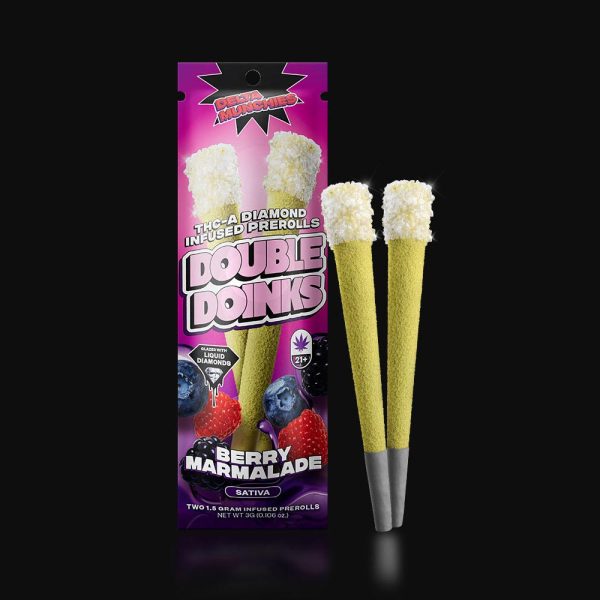 photo of prerolls double doinks berry marmalade delta munchies