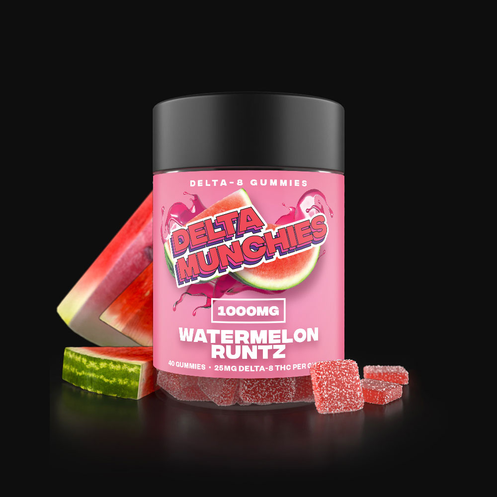 What is the strongest gummy you can buy? this is picture of delta munchies 1000mg watermelon runtz gummies